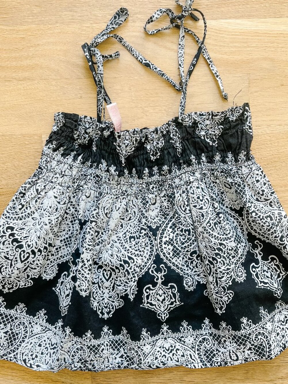 EUC Zimmermann Kids Girls 100% Cotton Swing Tank Black Size 4
